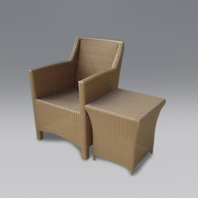 Fauteuil Zera avec table d’appoint